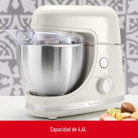 Batidora Pedestal Planetaria Soleil 4,6LT 900W 6V +Pulse Moulinex-3
