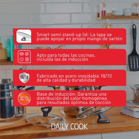 Batería 10 Piezas Daily Cook-7