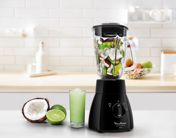 Licuadora Optimix Negra 2V 500W-5