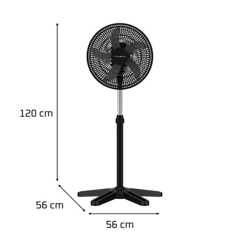 Ventilador pedestal Turbo Essential 15'' 40W Rowenta-6