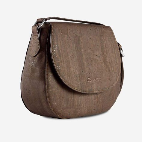 Cartera Bolso Bucket Corcho Natural Cuero Vegano-1