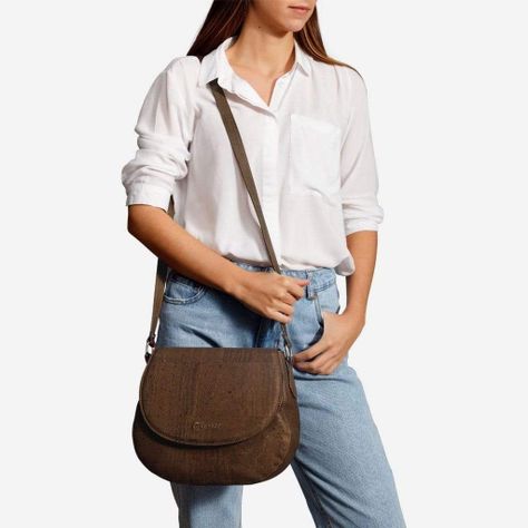 Cartera Bolso Bucket Corcho Natural Cuero Vegano-4