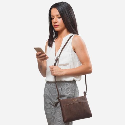 Cartera Bolso Crossbody Corcho Natural Cuero Vegano-4