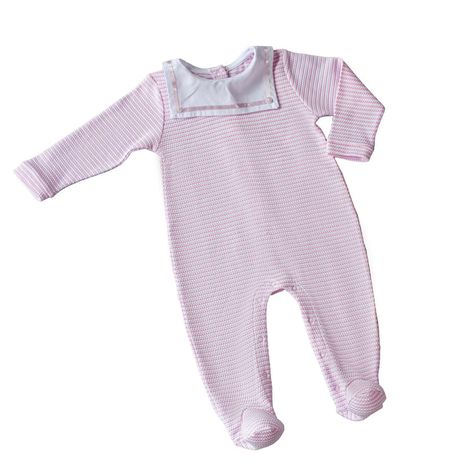 ENTERITO BELEN MANGA LARGA COLOR ROSADO CON BRODERI EN CUELLO NIÑA 9-12 MESES-0