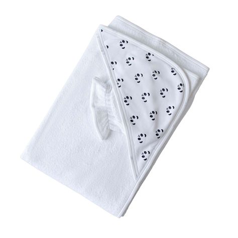 TOALLA TALLA UNICA CON ESTAMPADO DE PANDAS-1