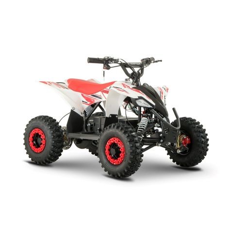 Moto a Batería 4 Ruedas 48 Volt Roja-0
