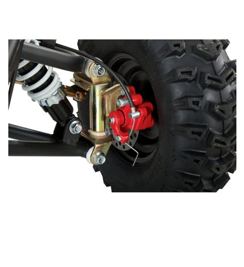 Moto a Batería 4 Ruedas 48 Volt Roja-7
