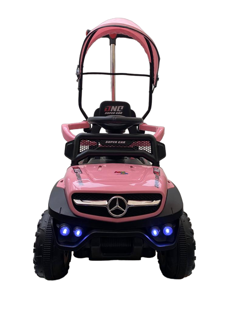 Jeep Correpasillos a Batería Mercedes Unimog 3 en 1 Rosado-2