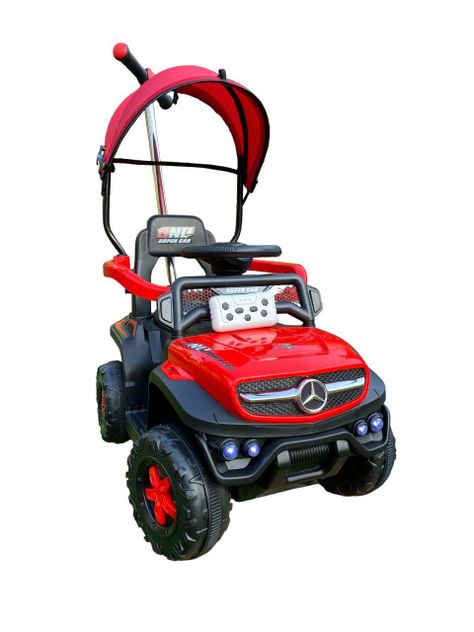 Jeep Correpasillos a Batería Mercedes Unimog 3 en 1 -0