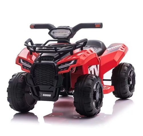 Moto a Batería 4 Ruedas Roja-0