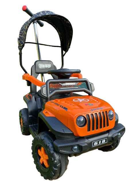 Jeep Empuje a Batería 2 motores Control Remoto Y Bluetooth-0