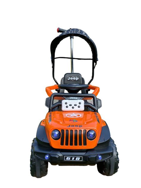 Jeep Empuje a Batería 2 motores Control Remoto Y Bluetooth-1