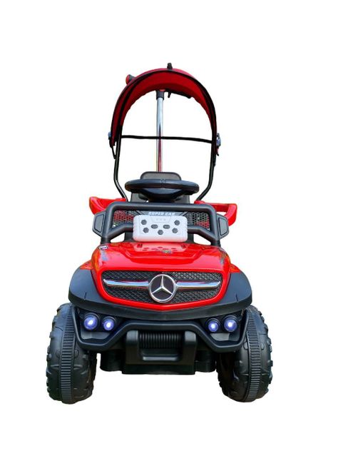 Jeep Correpasillos a Batería Mercedes Unimog 3 en 1 Rojo-2