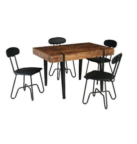 Mesa Comedor Con 4 Sillas-1