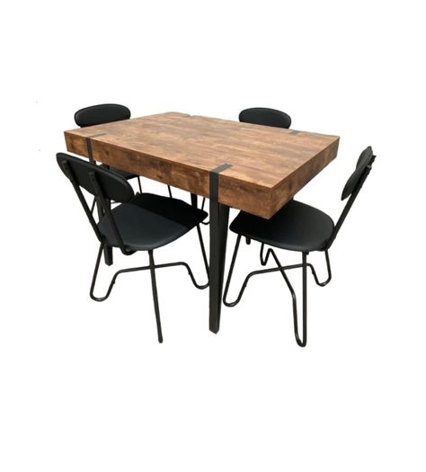 Mesa Comedor Con 4 Sillas-0