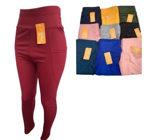 Pack 3 Calzas Deportivas Con Bolsillos Mujer-1