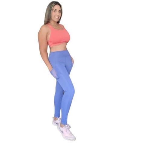 Pack 3 Calzas Deportivas Con Bolsillos Mujer-0