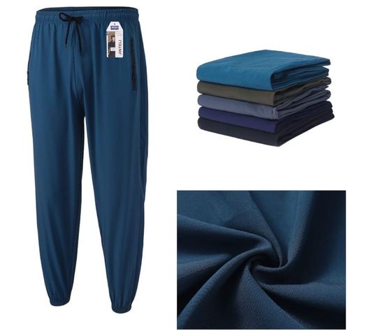 Pack 3 Pantalones Buzo Hombre Liso Secado Rápido -1