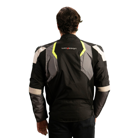 Chaqueta Moto Windesign Protección hombros codos espalda-1