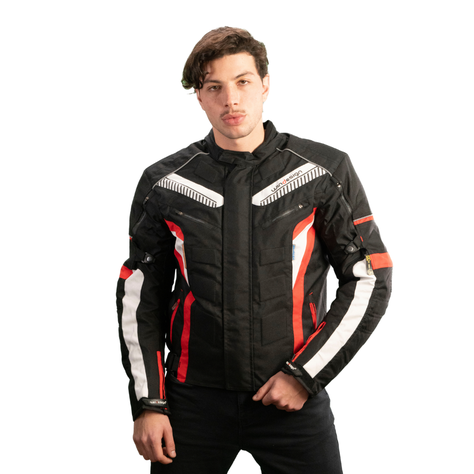 Chaqueta Moto Cordura 600  Protección CE-0