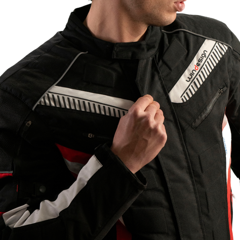 Chaqueta Moto Cordura 600  Protección CE-3