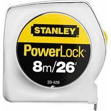 Huincha de medir stanley Powerlock 8 Metros-2