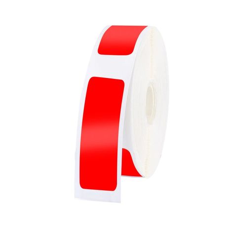 Cinta rotuladora D110 niimbot Roja 12x40-0