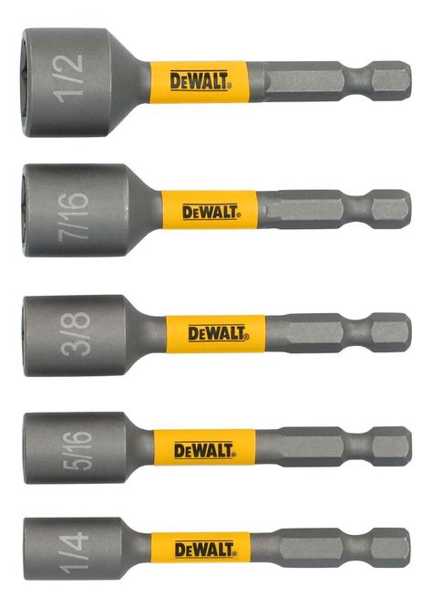 Set 5 Punta Magnetica 1/4" MaxFit DeWalt DWAFTND5-3