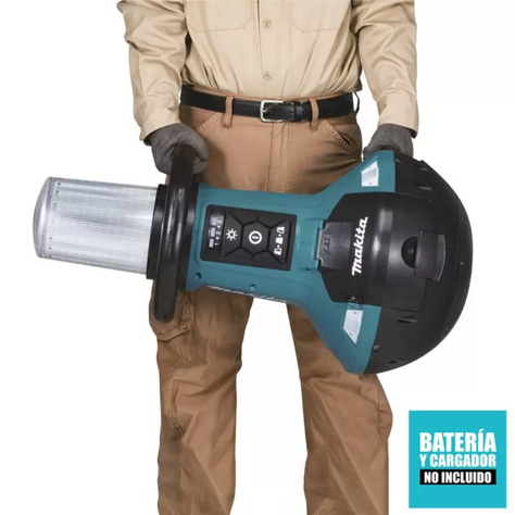 Luz L.E.D. Vertical Inalámbrica Makita LXT® 18V X2 DML810-3