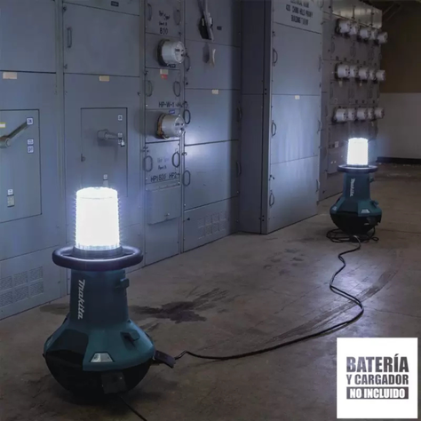 Luz L.E.D. Vertical Inalámbrica Makita LXT® 18V X2 DML810-7
