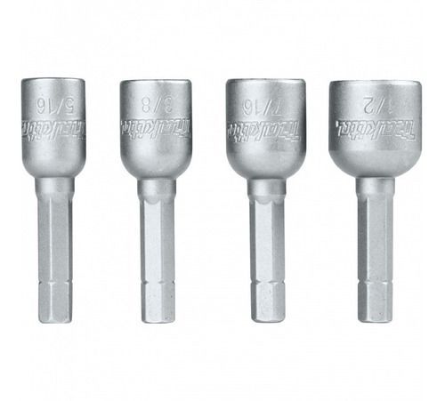 Set Adaptador Magnetico 4 Pzs Makita B-59265-0