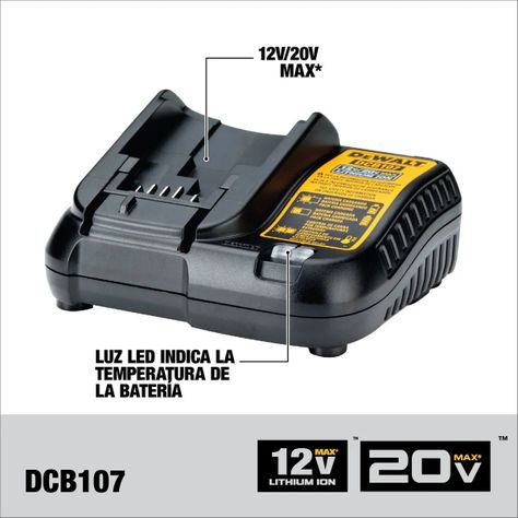 Kit Taladro Perc.+ Atornillador 20v + 2 Bat Dewalt Dck223d2-4