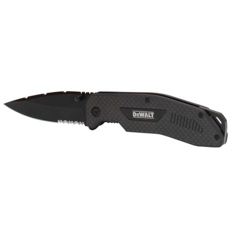 Cuchillo de bolsillo de fibra de carbono Dewalt DWHT10314-2