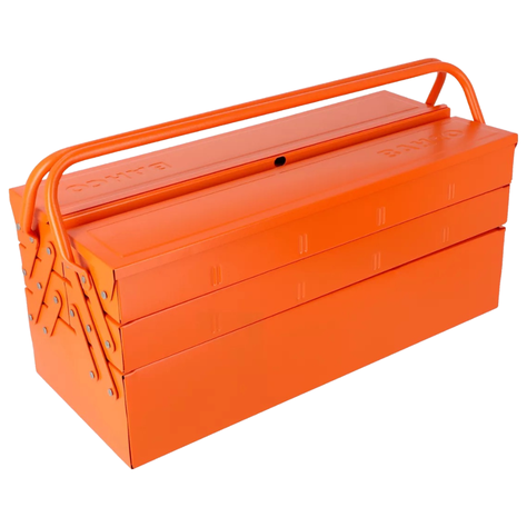 Caja De Herramientas Metálica Bahco 3149-or Color Naranja-0