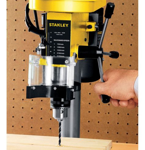 Taladro Pedestal 250w Stanley Sbt2513-b2c-3