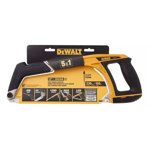 Sierra De Hacking Para Metales 5 En 1 Dewalt DWHT20547L-0