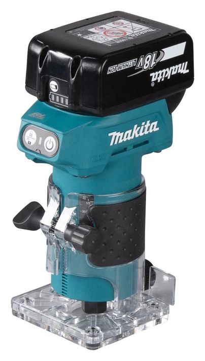 Fresadora Inalámbrica Makita Cargador Bateria 3 Ah DRT52F001-0