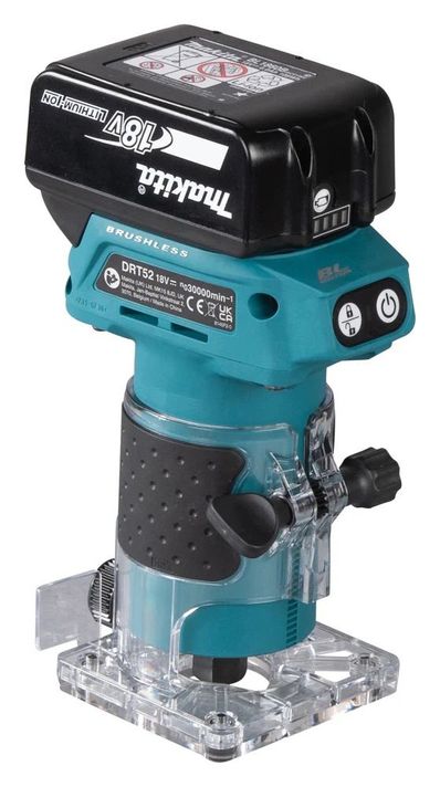 Fresadora Inalámbrica Makita Cargador Bateria 3 Ah DRT52F001-3