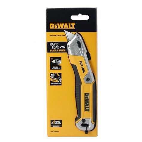 Cuchillo De Cuerpo Fijo Y Hoja Retractil Dewalt Dwht10998-7