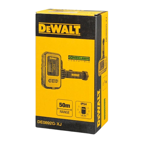Detector Laser Color Verde DeWalt DE0892GXJ-5