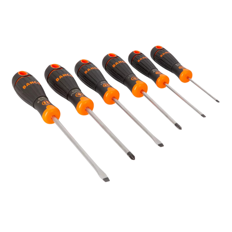 Juego Destornilladores mango de goma Fit B219.006 Bahco-1