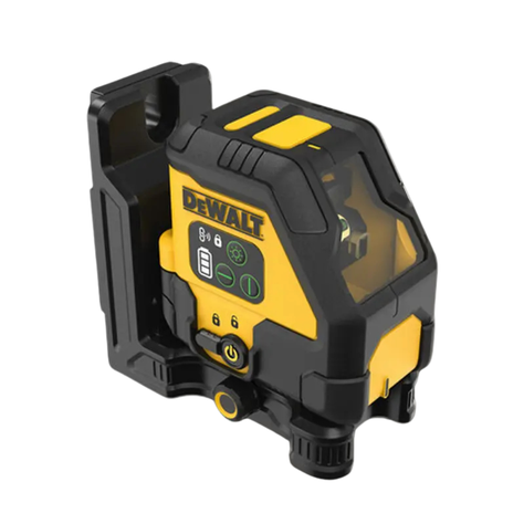 Kit Laser Linea Cruzada Verde Recarga USB DeWalt DCLE14201RB-1