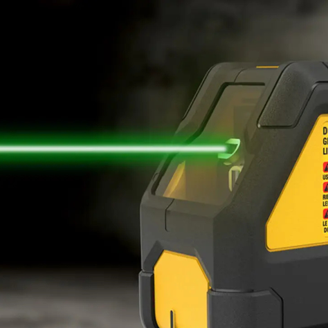 Kit Laser Linea Cruzada Verde Recarga USB DeWalt DCLE14201RB-4