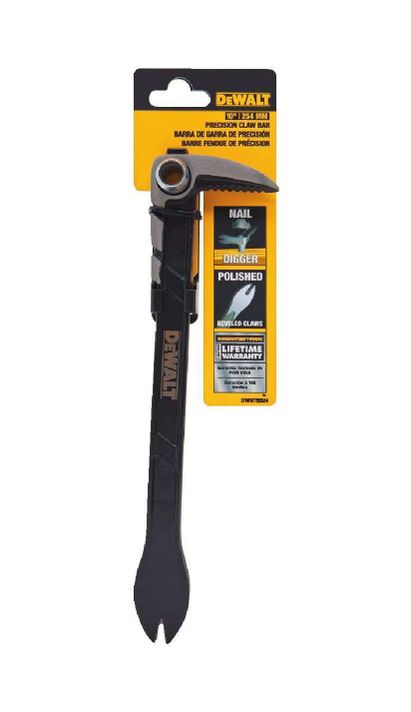 Palanca Saca Clavos Carpintero 10 Pulgadas Dewalt DWHT55524-0