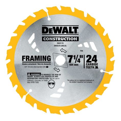 Kit Sierra Circular 7 1/4 + 2b +1c + Accs Dewalt Dcs578t2-b2-4