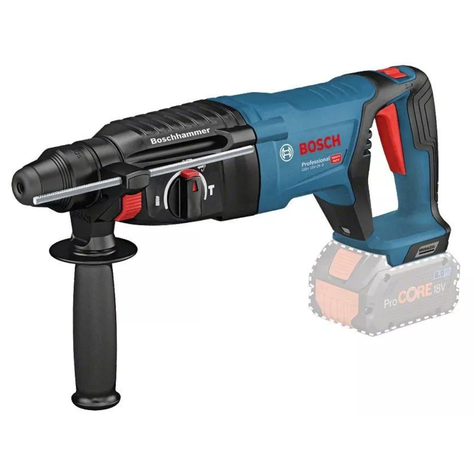 Rotomartillo electroneumático inalámbrico GBH18V-26D Bosch-0