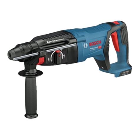 Rotomartillo electroneumático inalámbrico GBH18V-26D Bosch-3
