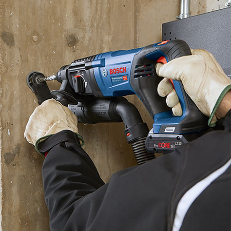 Rotomartillo electroneumático inalámbrico GBH18V-26D Bosch-4