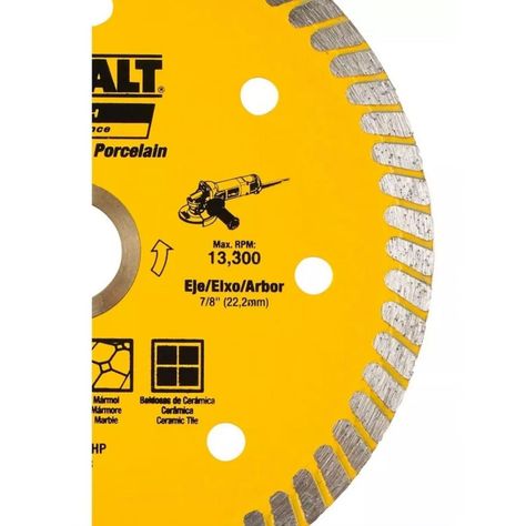 Disco Diamantado Turbo Super Fino HP 4.5'' DW57450HP-3