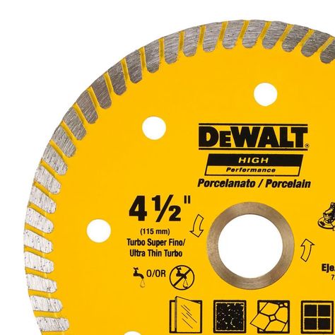 Disco Diamantado Turbo Super Fino HP 4.5'' DW57450HP-4